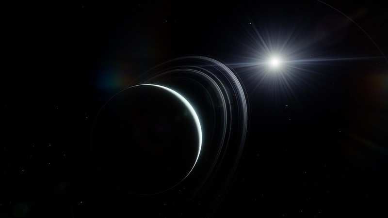 Miranda - najmniejszy z głównych księżyców Urana