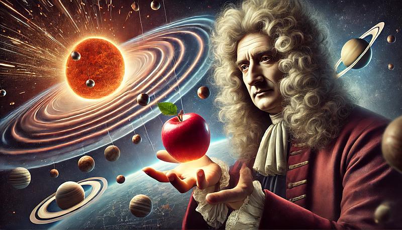 Isaac Newton: Prawo powszechnego ciążenia